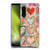 Haley Bush Pattern Painting Hearts Soft Gel Case for Sony Xperia 5 IV