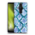 Haley Bush Pattern Painting Blue Diamond Soft Gel Case for Sony Xperia Pro-I