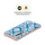 Haley Bush Pattern Painting Blue Diamond Soft Gel Case for Xiaomi Redmi Note 9T 5G