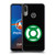 Green Lantern DC Comics Logos Black Soft Gel Case for Motorola Moto E6 Plus