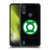 Green Lantern DC Comics Logos Black Soft Gel Case for Motorola Moto E6s (2020)