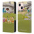 The Flintstones Characters Stone House Leather Book Wallet Case Cover For Apple iPhone 13 Mini