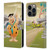 The Flintstones Characters Fred Flintstones Leather Book Wallet Case Cover For Apple iPhone 14 Pro
