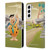 The Flintstones Characters Fred Flintstones Leather Book Wallet Case Cover For Samsung Galaxy S22 5G