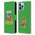 The Flintstones Graphics Drive Green Leather Book Wallet Case Cover For Apple iPhone 13 Pro Max