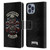 Pantera Art Double Cross Leather Book Wallet Case Cover For Apple iPhone 14