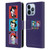 Animaniacs Graphics Tiles Leather Book Wallet Case Cover For Apple iPhone 13 Pro