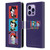 Animaniacs Graphics Tiles Leather Book Wallet Case Cover For Apple iPhone 14 Pro Max