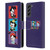 Animaniacs Graphics Tiles Leather Book Wallet Case Cover For Samsung Galaxy S21 FE 5G