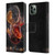 Spacescapes Cocktails Gin Explosion, Negroni Leather Book Wallet Case Cover For Apple iPhone 11 Pro Max