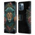 Spacescapes Floral Lions Aqua Mane Leather Book Wallet Case Cover For Apple iPhone 12 Pro Max