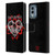 Black Veil Brides Band Art Skull Heart Leather Book Wallet Case Cover For Nokia X30