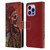 David Lozeau Colourful Grunge Native American Leather Book Wallet Case Cover For Apple iPhone 14 Pro Max