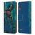 David Lozeau Colourful Grunge Diver And Mermaid Leather Book Wallet Case Cover For LG K22