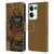 David Lozeau Colourful Grunge Samurai Leather Book Wallet Case Cover For OPPO Reno8 Pro