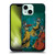 David Lozeau Colourful Art Three Female Soft Gel Case for Apple iPhone 13 Mini