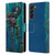 David Lozeau Colourful Grunge Diver And Mermaid Leather Book Wallet Case Cover For Samsung Galaxy S22+ 5G