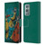 David Lozeau Colourful Art Three Female Leather Book Wallet Case Cover For OnePlus 9