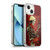 David Lozeau Skeleton Grunge Butterflies Soft Gel Case for Apple iPhone 13