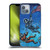 David Lozeau Skeleton Grunge Astronaut Battle Soft Gel Case for Apple iPhone 14