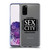 Sex and The City: Television Series Graphics Character 1 Soft Gel Case for Samsung Galaxy S20 / S20 5G