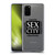 Sex and The City: Television Series Graphics Character 1 Soft Gel Case for Samsung Galaxy S20+ / S20+ 5G