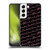 Sex and The City: Television Series Graphics Name Pattern Soft Gel Case for Samsung Galaxy S22 5G