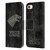 HBO Game of Thrones Dark Distressed Look Sigils Stark Leather Book Wallet Case Cover For Apple iPhone 7 / 8 / SE 2020 & 2022