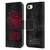HBO Game of Thrones Dark Distressed Look Sigils Targaryen Leather Book Wallet Case Cover For Apple iPhone 7 / 8 / SE 2020 & 2022
