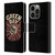 Green Day Graphics Skull Spider Leather Book Wallet Case Cover For Apple iPhone 14 Pro