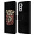 Green Day Graphics Skull Spider Leather Book Wallet Case Cover For Samsung Galaxy S21+ 5G