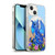Stanley Morrison Art Blue Sapphire Dragon & Flowers Soft Gel Case for Apple iPhone 13