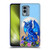 Stanley Morrison Art Blue Sapphire Dragon & Flowers Soft Gel Case for Nokia X30