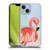Lisa Sparling Birds And Nature Flamingo Soft Gel Case for Apple iPhone 14