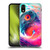 Wumples Cosmic Arts Blue And Pink Yin Yang Vortex Soft Gel Case for Apple iPhone XR