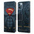 Batman V Superman: Dawn of Justice Graphics Superman Costume Leather Book Wallet Case Cover For Apple iPhone 12 / iPhone 12 Pro