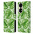 Katerina Kirilova Fruits & Foliage Patterns Monstera Leather Book Wallet Case Cover For Huawei P50