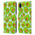 Katerina Kirilova Fruits & Foliage Patterns Avocado Leather Book Wallet Case Cover For Apple iPhone XR