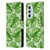 Katerina Kirilova Fruits & Foliage Patterns Monstera Leather Book Wallet Case Cover For Motorola Edge X30