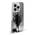 LouiJoverArt Black And White She Oak Soft Gel Case for Apple iPhone 14