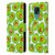 Katerina Kirilova Fruits & Foliage Patterns Avocado Leather Book Wallet Case Cover For Motorola Moto E7