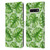 Katerina Kirilova Fruits & Foliage Patterns Monstera Leather Book Wallet Case Cover For Samsung Galaxy S10