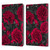 Katerina Kirilova Floral Patterns Night Peony Garden Leather Book Wallet Case Cover For Apple iPad 10.2 2019/2020/2021