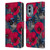 Katerina Kirilova Floral Patterns Fairy Wrens & Poppies Leather Book Wallet Case Cover For Nokia X30
