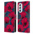 Katerina Kirilova Floral Patterns Night Poppy Garden Leather Book Wallet Case Cover For Motorola Edge X30