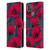 Katerina Kirilova Floral Patterns Night Poppy Garden Leather Book Wallet Case Cover For Motorola Moto G9 Power