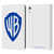 Warner Bros. Shield Logo White Leather Book Wallet Case Cover For Apple iPad 10.9 (2022)