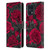 Katerina Kirilova Floral Patterns Night Peony Garden Leather Book Wallet Case Cover For OPPO Find X5