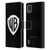 Warner Bros. Shield Logo Black Leather Book Wallet Case Cover For Nokia C2 2nd Edition