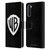 Warner Bros. Shield Logo Black Leather Book Wallet Case Cover For OnePlus Nord 5G